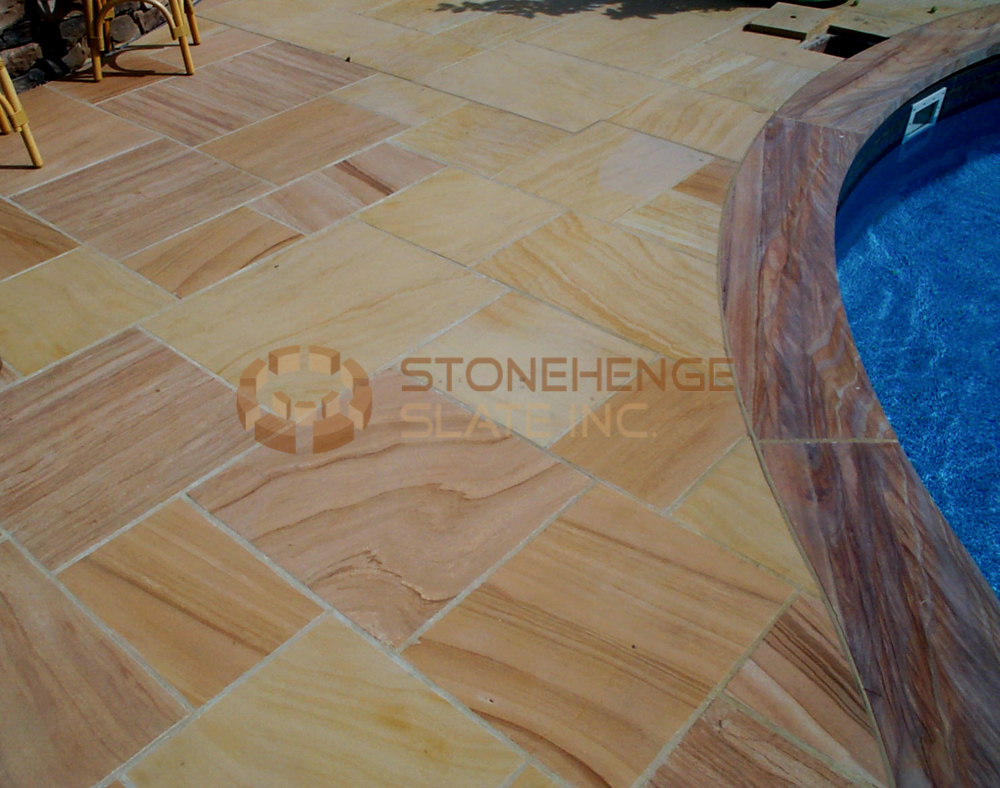 Teakwood Sandstone Pavers